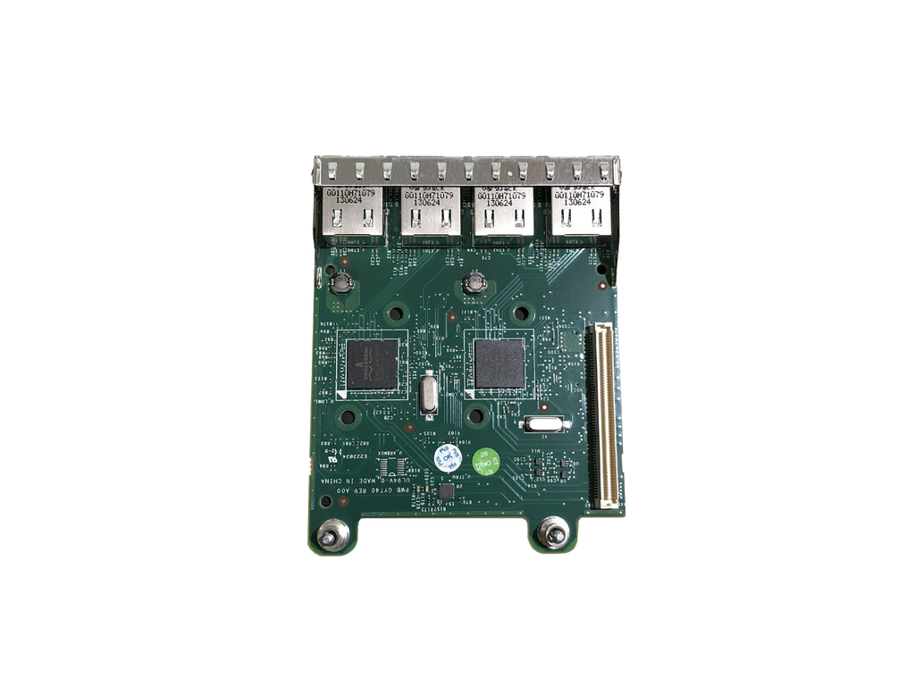 for dell r620 r720 r720xd r820 r920 r630 r730 r730xd... Dell Broadcom 5720 4 Port 1GbE RJ45 NIC rNDC Daughter Card R620 R720 R