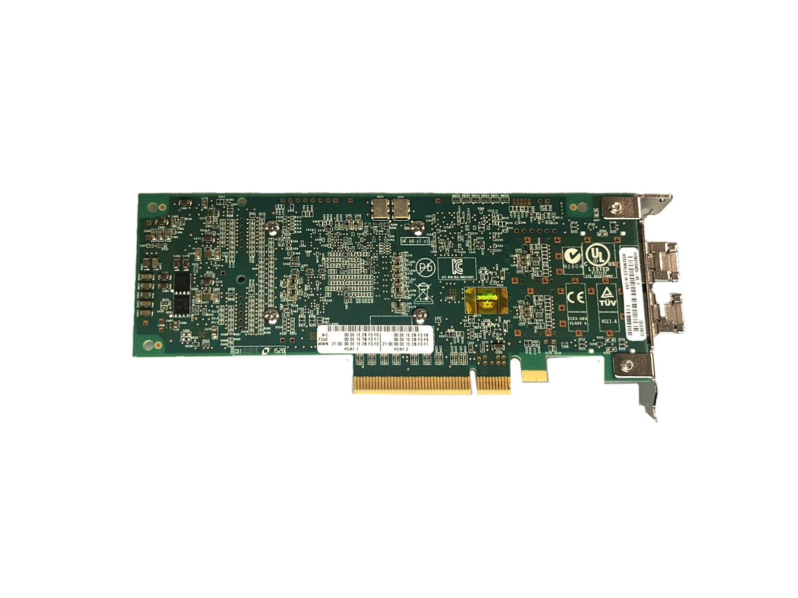 QLogic QLE2672 16Gb FC or 10GbE Ethernet Dual Port PCI-e 2.0 3.0 HBA CNA NIC LC