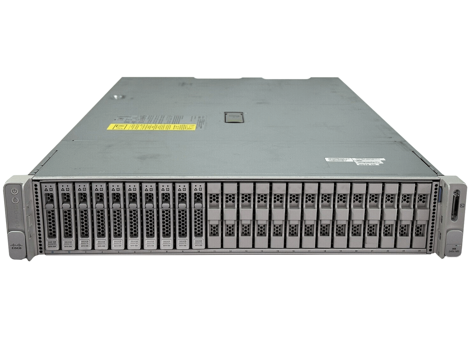 Cisco C240 M5 Server 24x SFF 2x 6150 256GB 240GB/375GB/960GB SATA/NVMe SSD 1600W