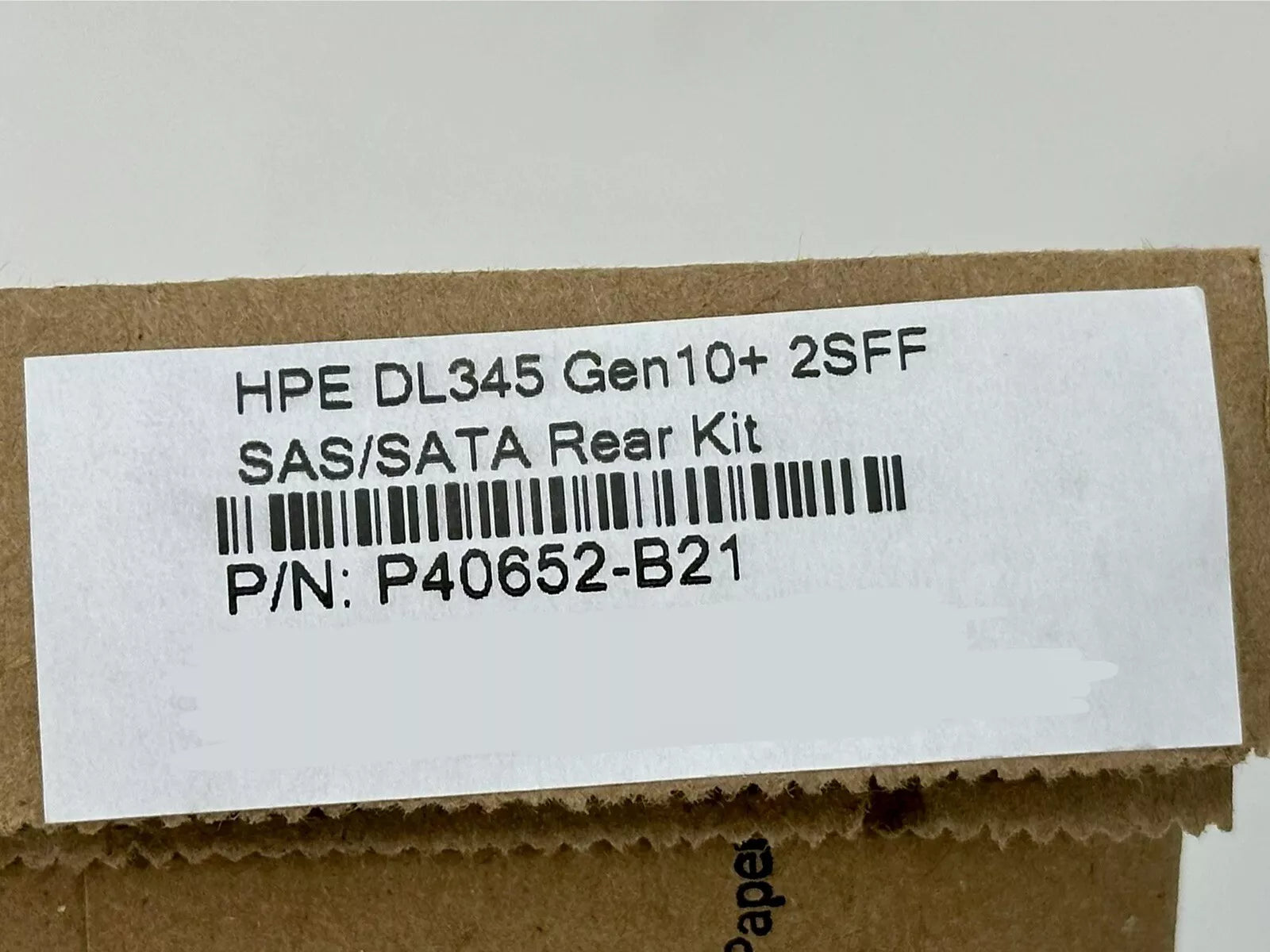 HPE ProLiant DL345 Gen10 Plus 2SFF SAS/SATA Rear Cable Kit P40652-B21