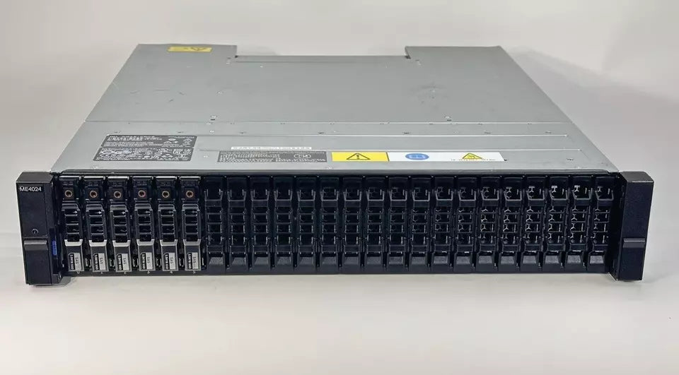 Dell PowerVault ME4024 10G iSCSI Array 6x 3.84TB SAS SSD Rails ProSupport Jan 26