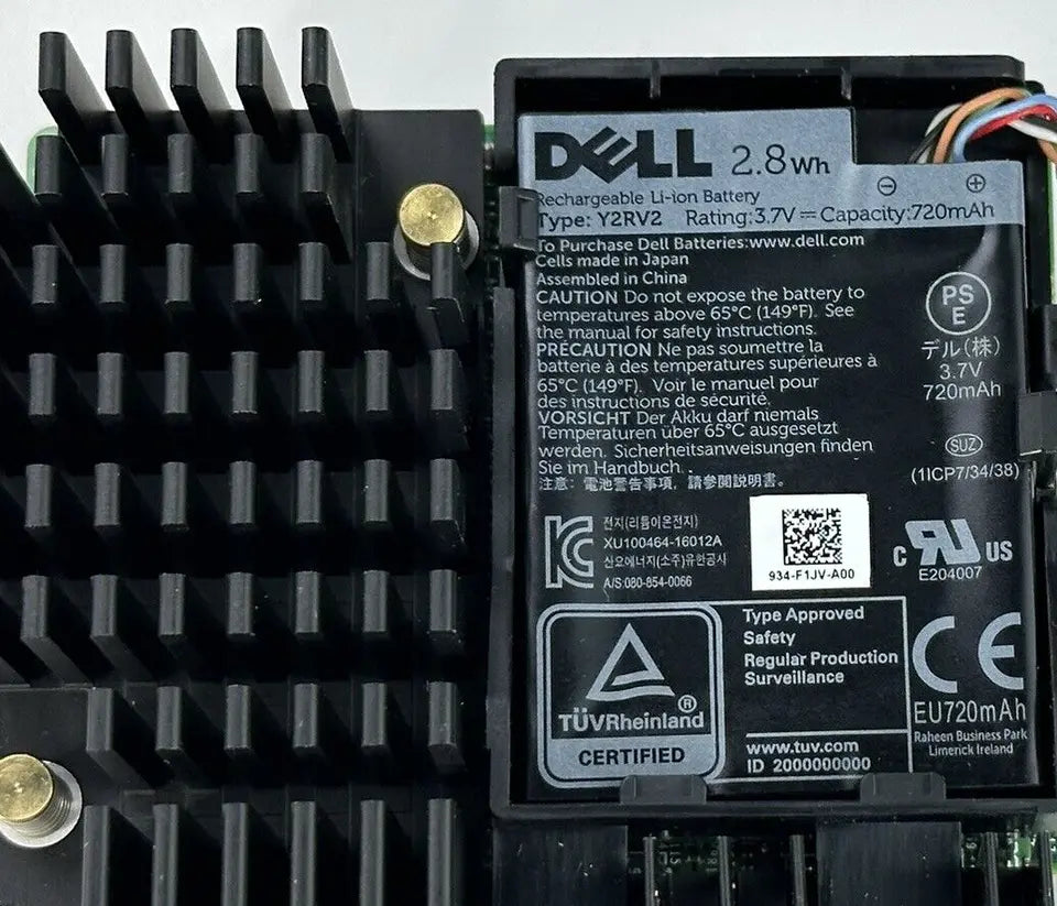 Dell PERC H740p Mini Mono 12Gbps 8GB Cache SAS RAID Controller 0GP6RN Card