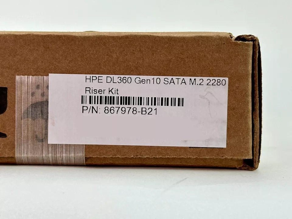 HPE ProLiant DL360 Gen10 SATA 2x x16 and 2x M.2 2280 Riser Kit 867978-B21