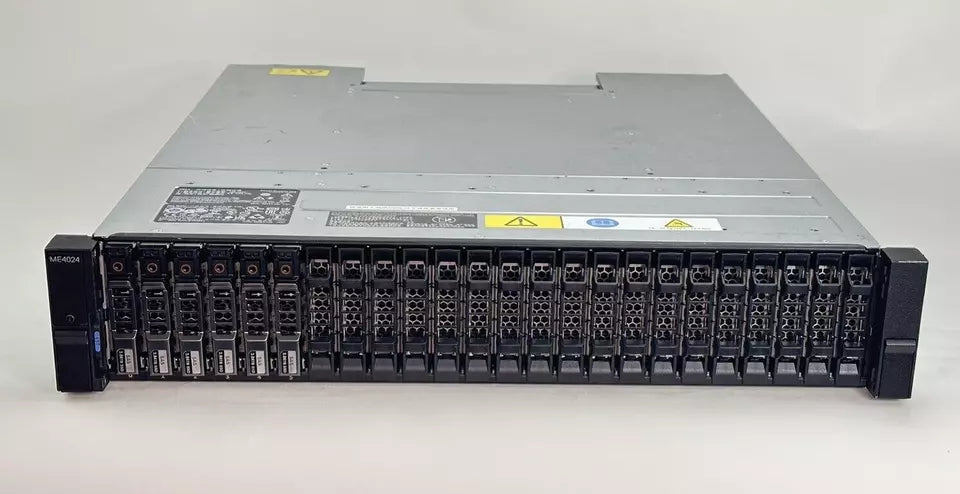 Dell PowerVault ME4024 10G iSCSI Array 6x 3.84TB SAS SSD Rails ProSupport Jan 26