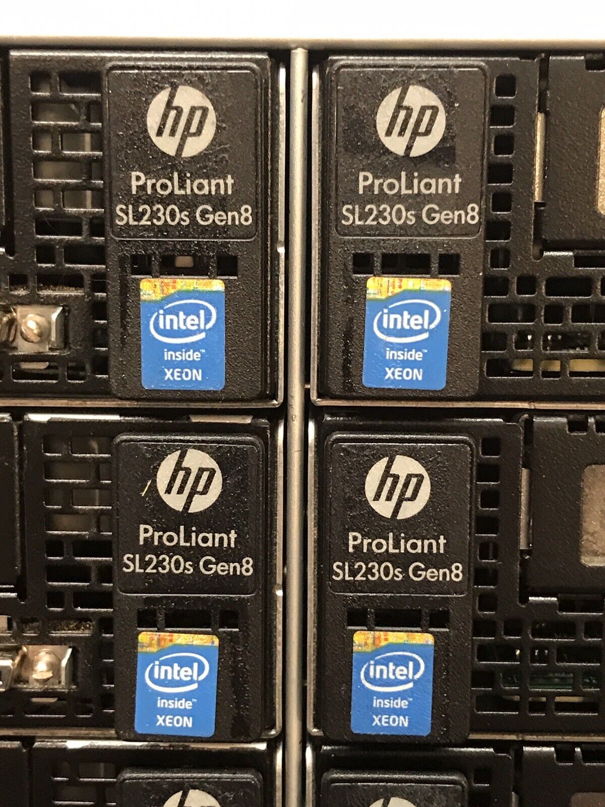 HP ProLiant S6500 8x SL230s 16x E5-2650V2 8x 128GB 16x S3700 200GB SSD Rails.