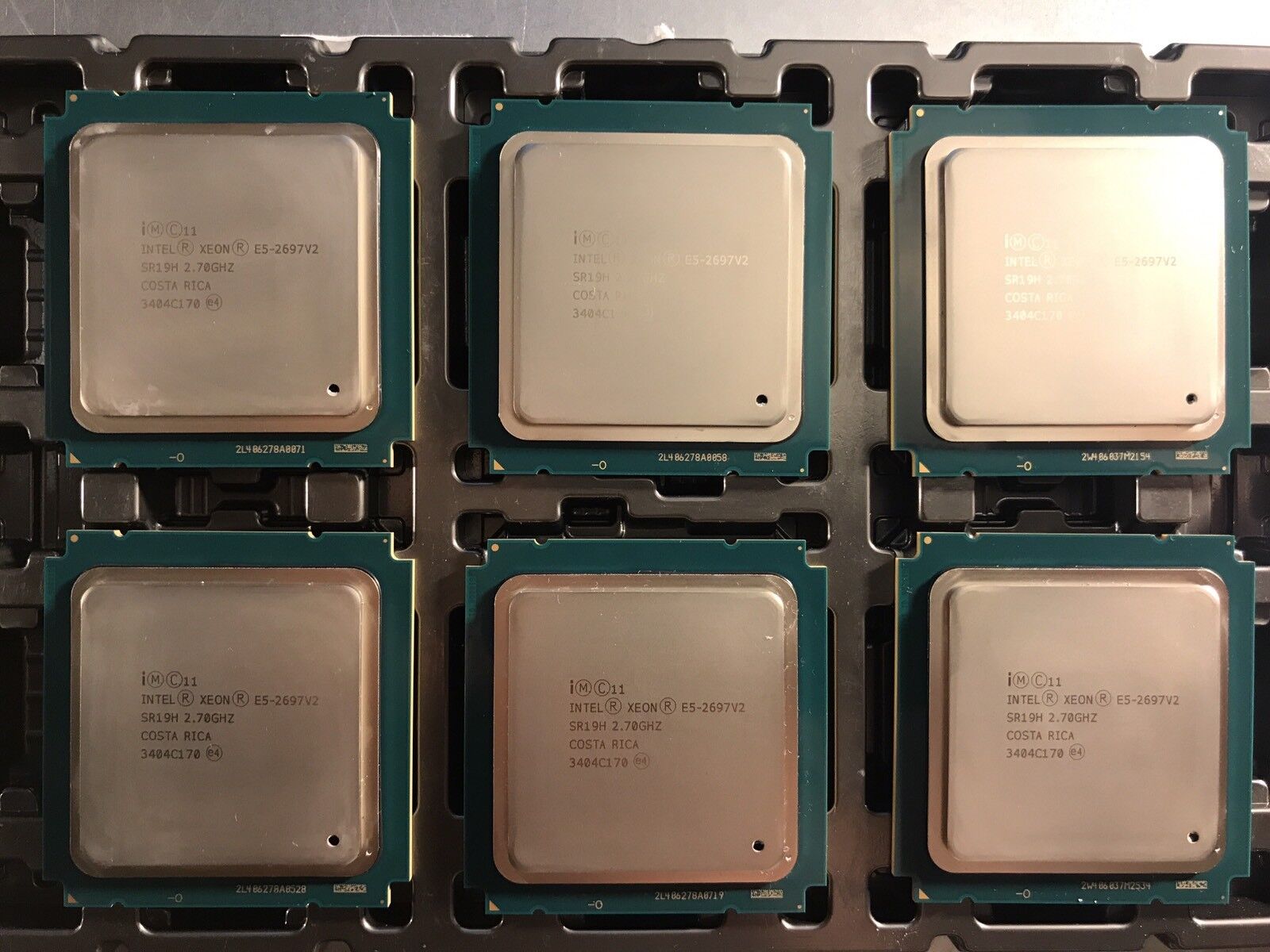 Intel Xeon E5-2697V2 2.7GHz 12-Core CPU SR19H 338-BDBI 338-BDTQ C8TMF 715224-B21.