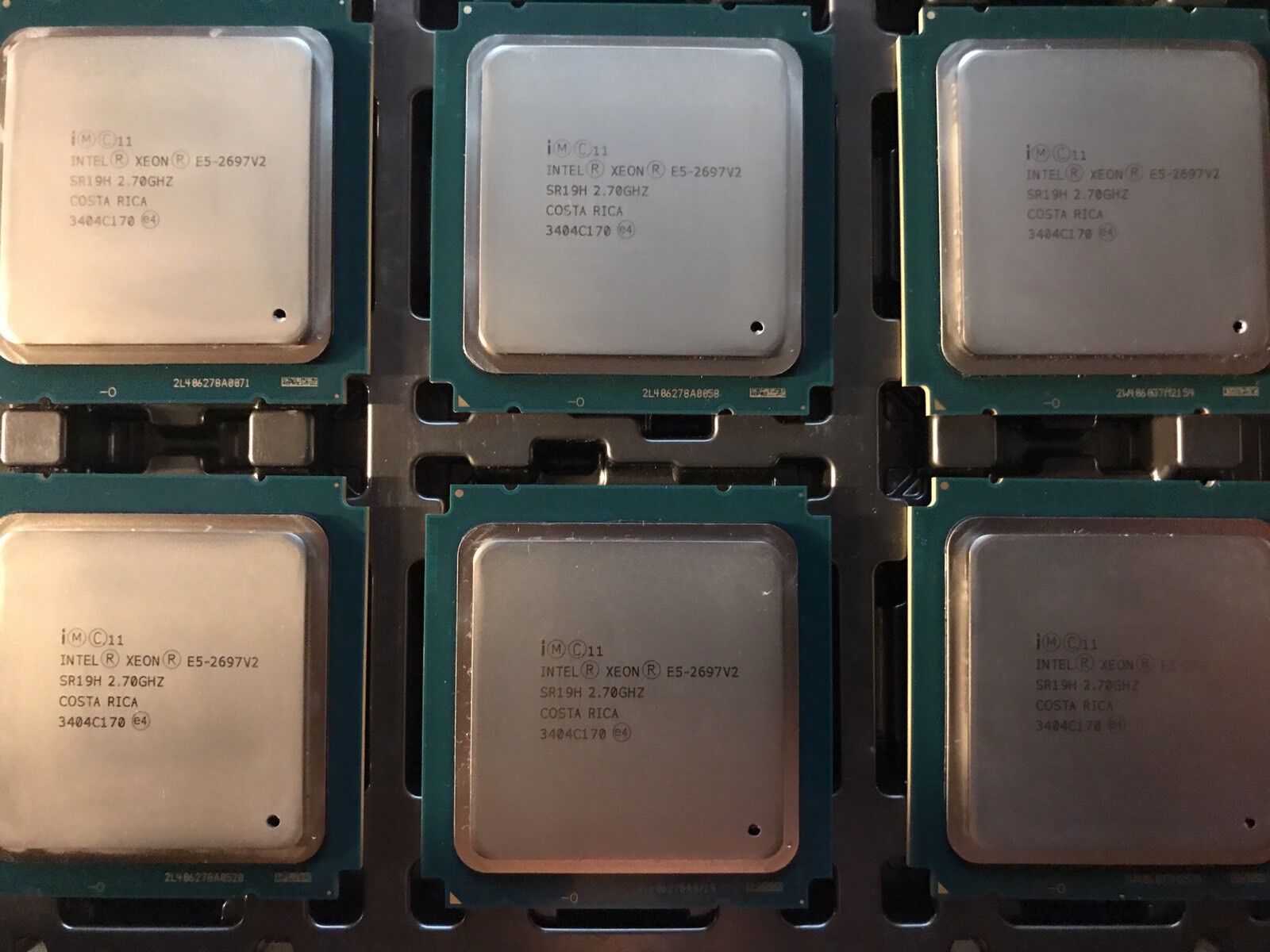 Intel Xeon E5-2697V2 2.7GHz 12-Core CPU SR19H 338-BDBI 338-BDTQ C8TMF 715224-B21.