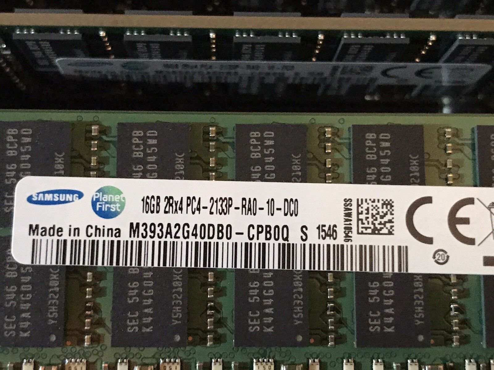 Cisco UCS-MR-1X162RU-A 1x16GB Dual Rank x4 DDR4 2133MHz RDIMM ECC CL15 Ram Memory