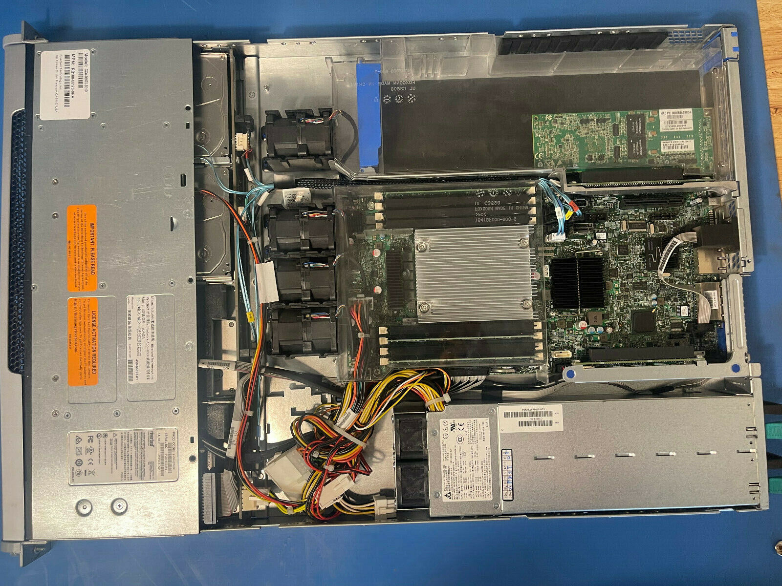Riverbed SteelHead CX 3070 WAN Optimization Appliance L Spec Riverbed SteelHead CX 3070 WAN Optimization Appliance L Spec