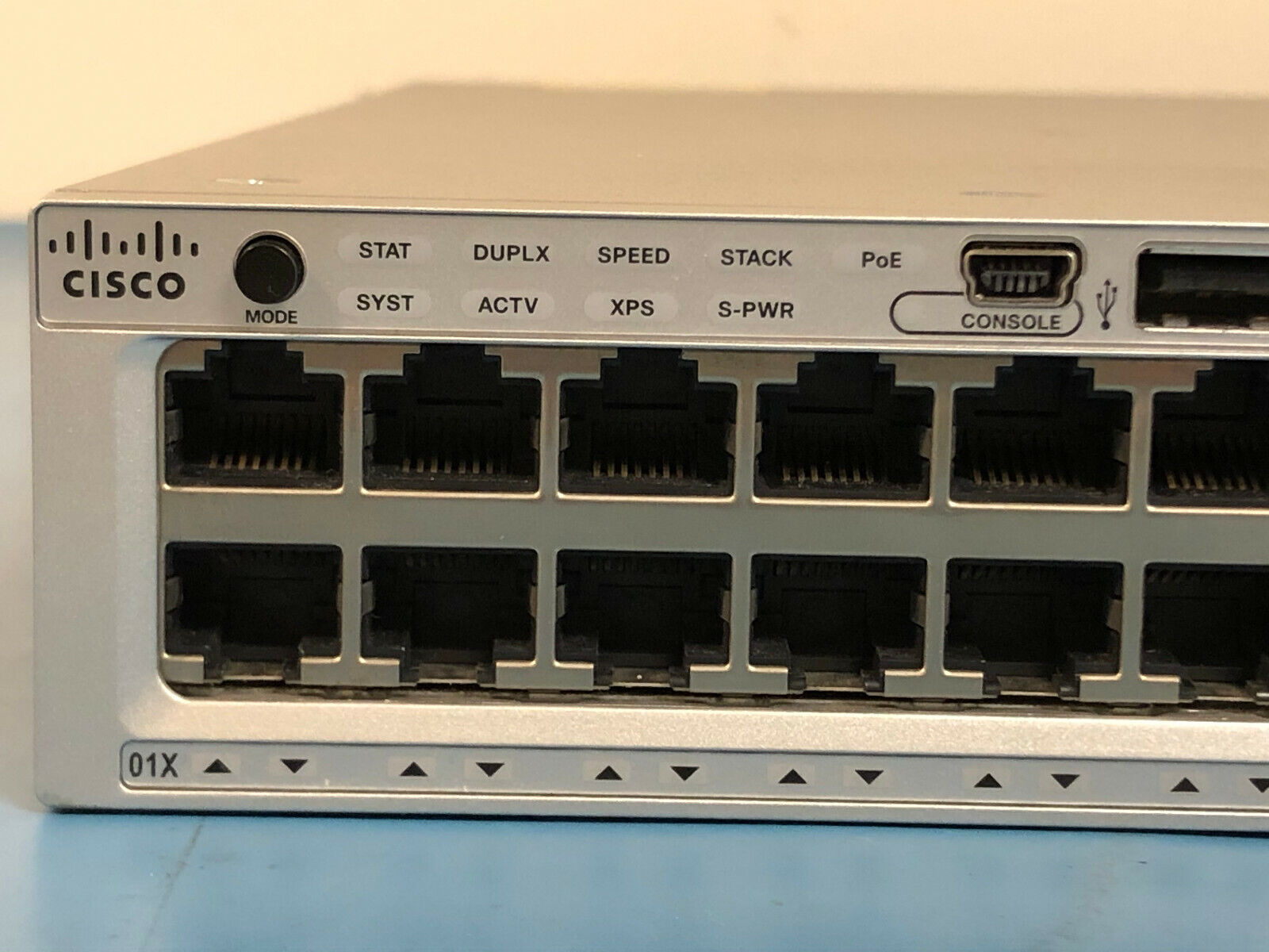 Cisco Catalyst WS-C3850-48F-E 48 Port Gigabit PoE+ Ethernet Switch 1 or 2 PSUs.
