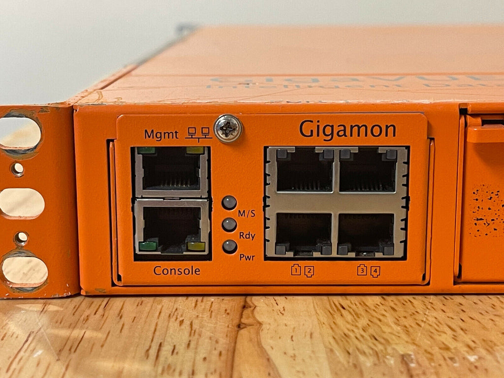 Gigamon Tap Rack Gigamon GigaVUE-420 CU 1/10G Ethernet Switch Chassis for Network Visib