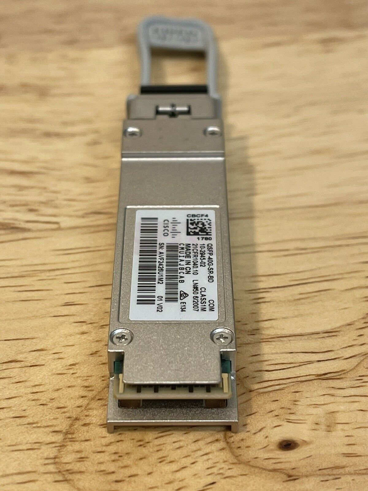 Genuine Cisco QSFP-40G-SR-BD 40GBASE-SR-BiDi Duplex MMF QSFP+ Module 10-2945-02.