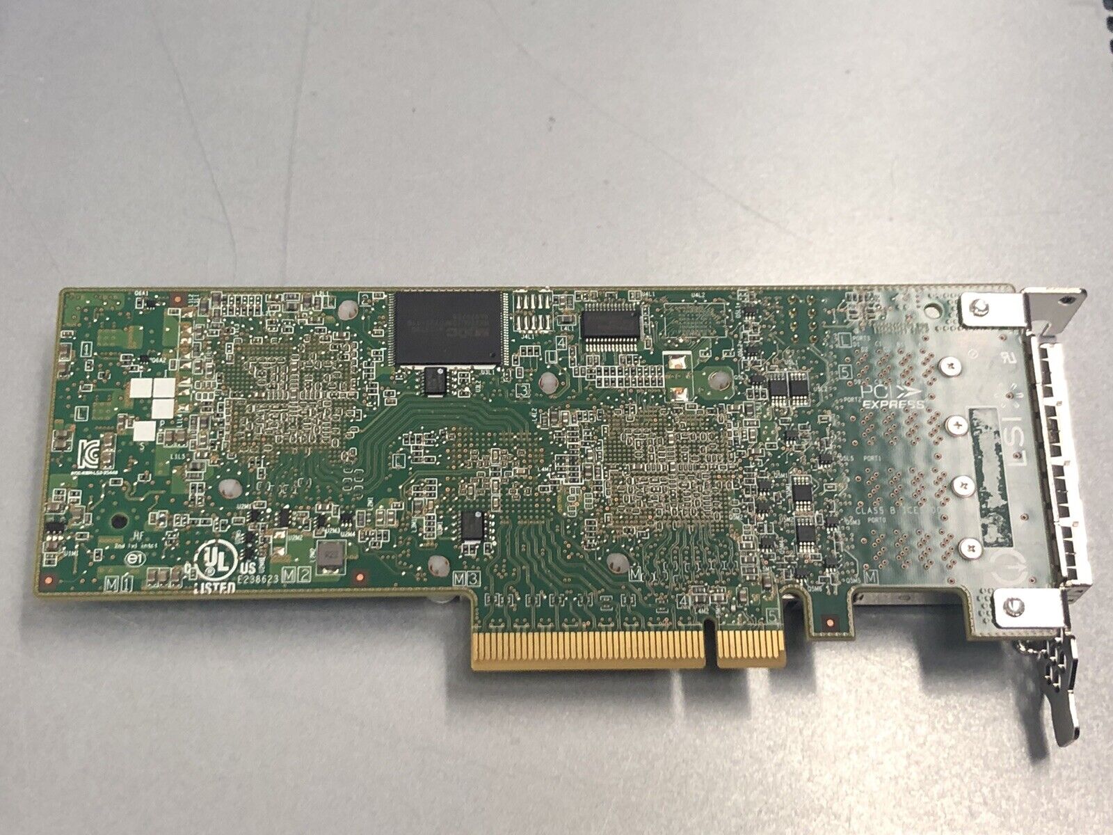 LSI 9206-16e 6Gb/s 16-Port SATA SAS PCI-e 3.0 x8 External HBA LP or FH SFF8644 H3-25448-05C.