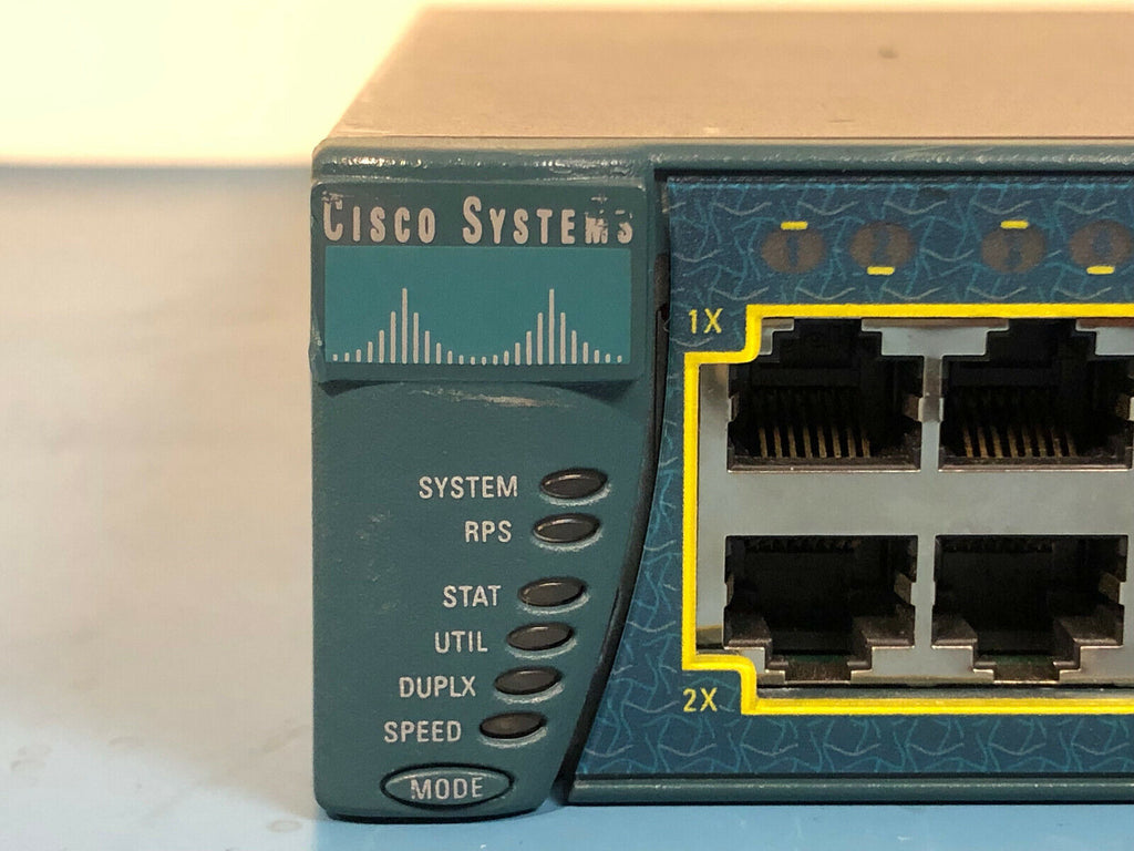 Cisco Catalyst 3550 WS C3550 48 SMI Ethernet Switch 48x 10 100 RJ45 2x cisco-catalyst-3550-ws-c3550-48-smi-ethernet-switch-48x-10-100-rj45-2x