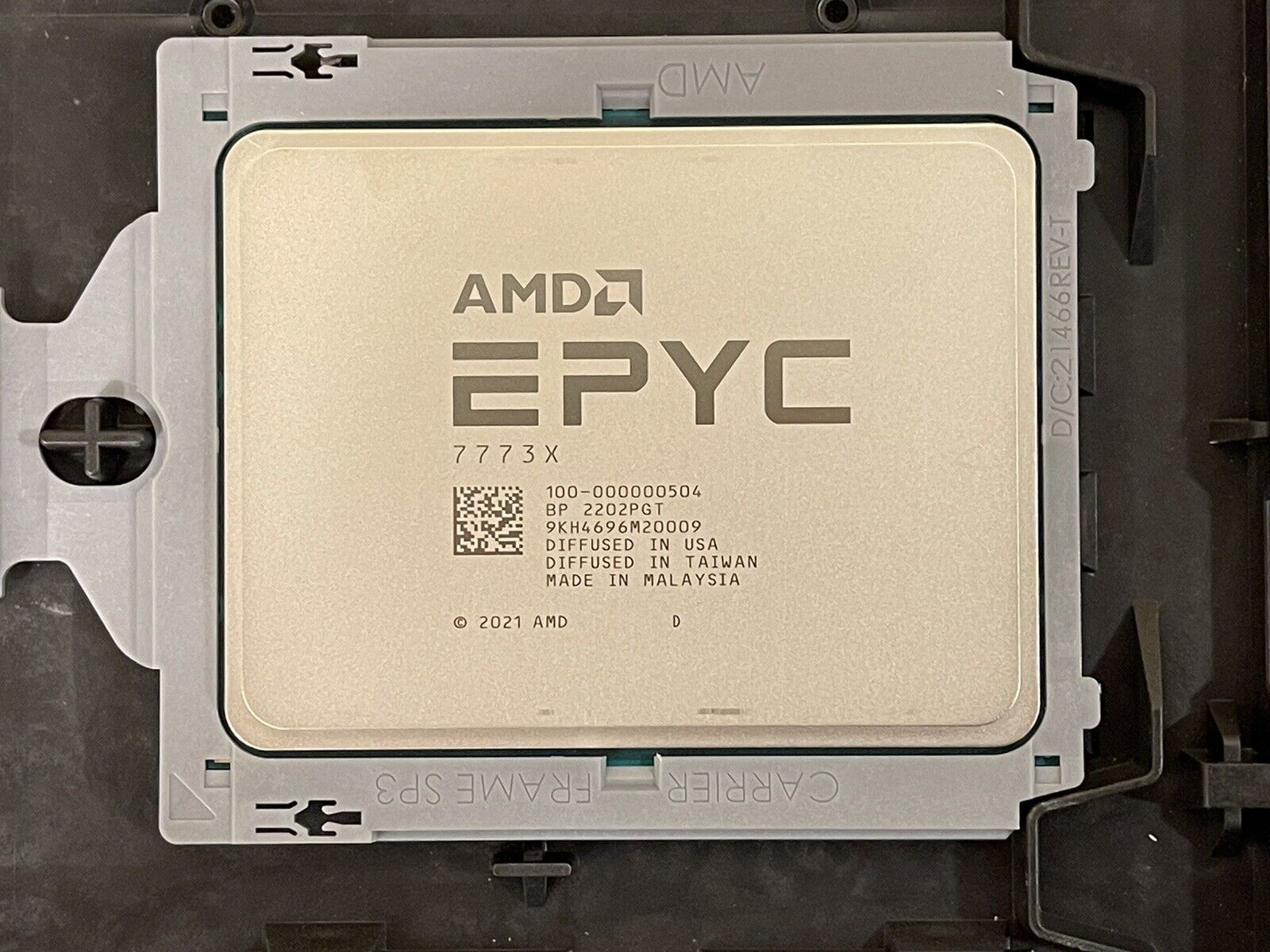AMD Epyc 7773X Milan-X 64-Core 2.2GHz 768MB SP3 Socket 280W Processor CPU