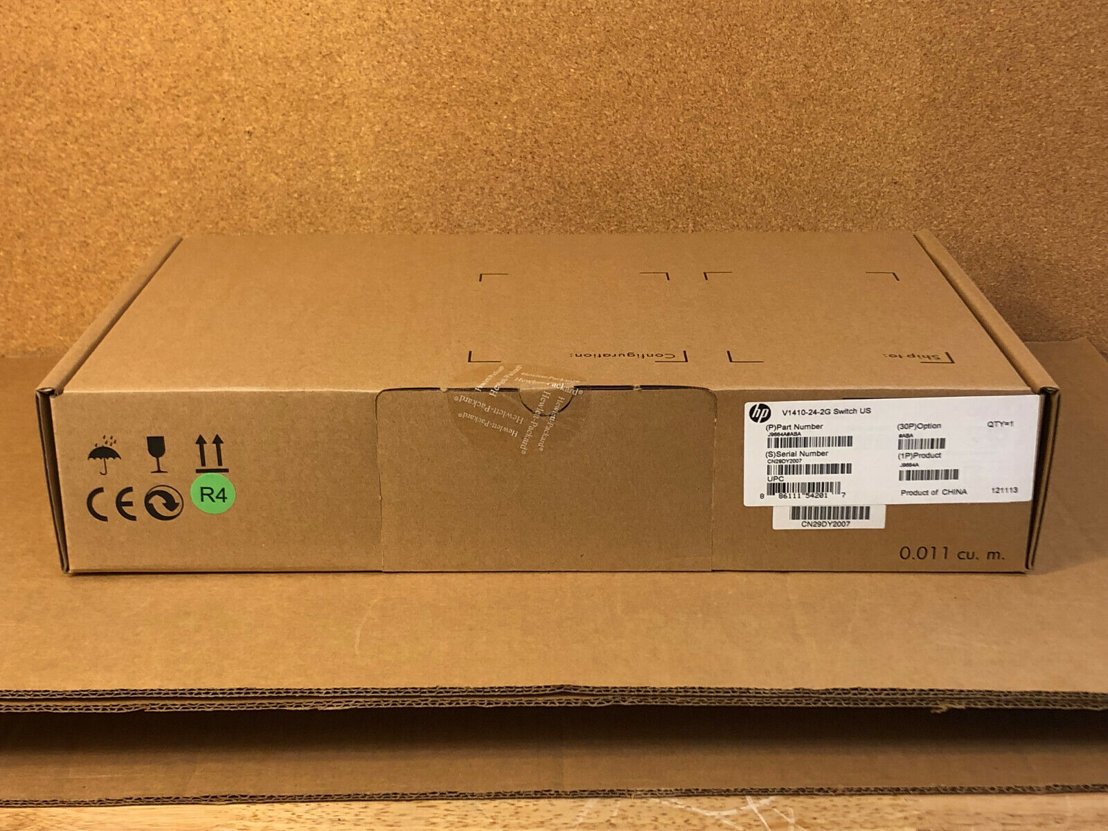 HPE J9664A OfficeConnect 1410 Series Unmanaged Ethernet Switch 24x 10/100 ports 2x port.