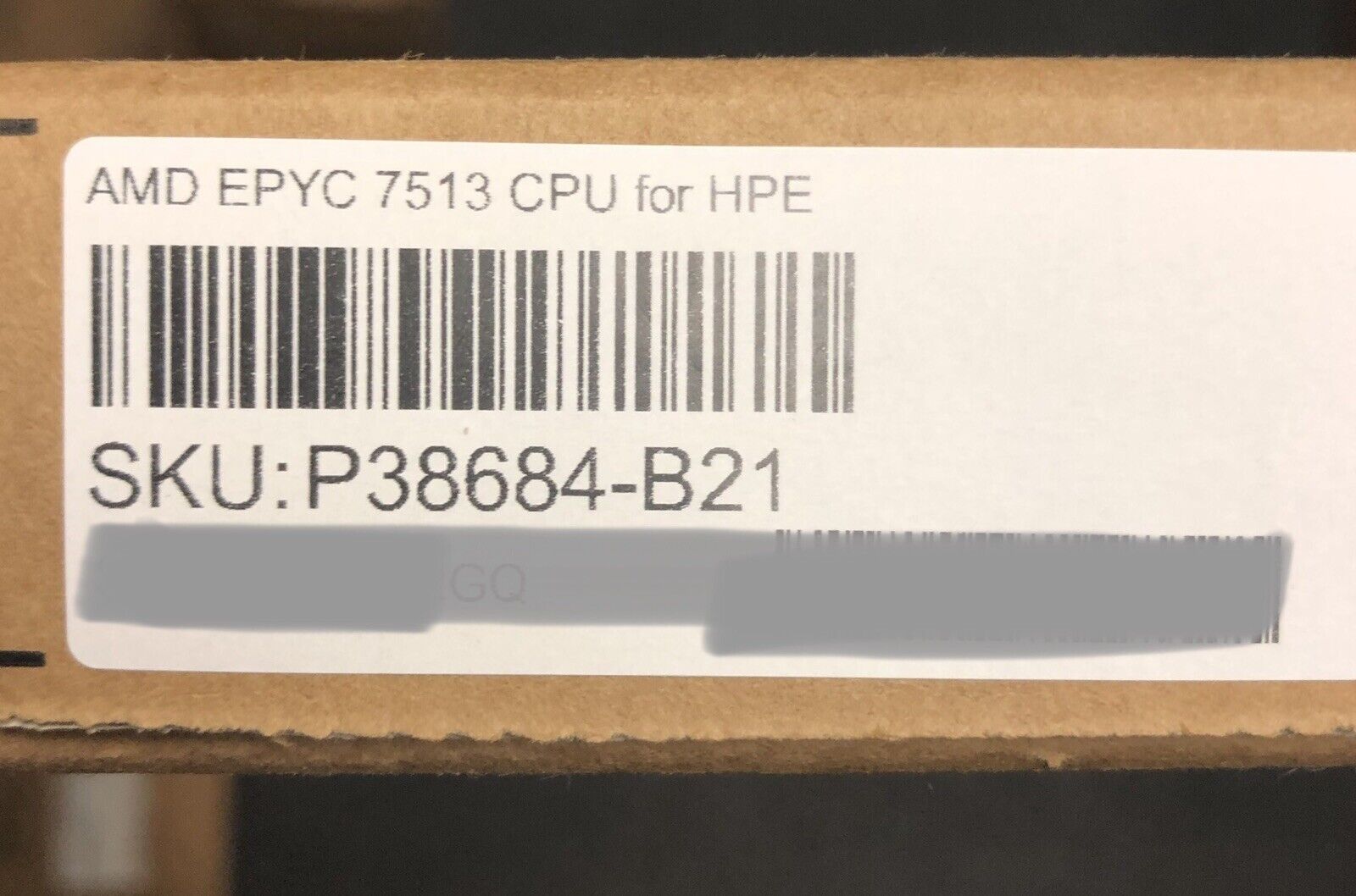 HPE P38684-B21 AMD EPYC Milan 7513 32-Core 2.6GHz 128MB SP3 Socket 200W Processor CPU