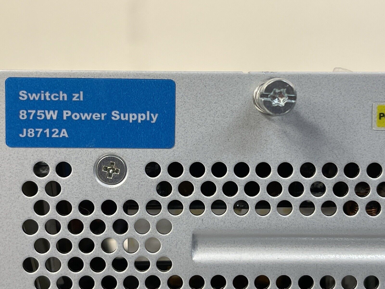 HP J8712A HPE ProCurve zl Switch 875W PoE 273W Power Supply J8712A PSU 100V-240V.