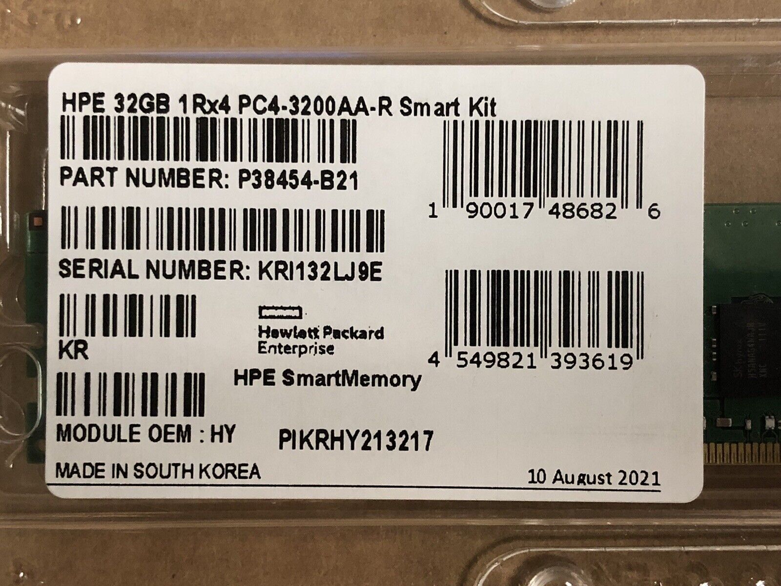 384 Go RAM DDR4 ECC RDIMM (12x32Go) 2133MHz Pour Lenovo P720 P920 – Reconditionné