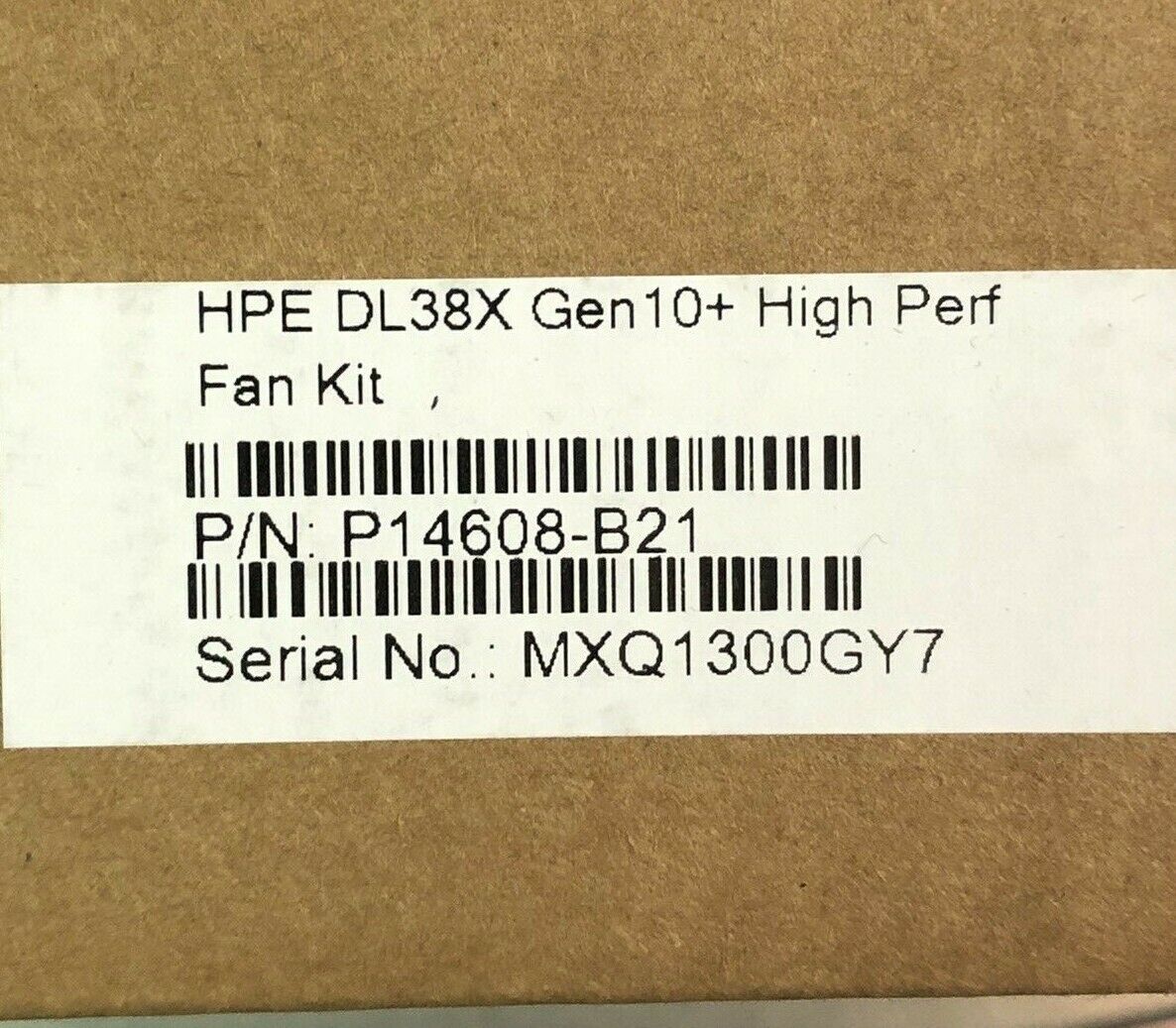 HPE P14608-B21 Proliant DL345 DL380 DL385 Gen10 Plus & V2 Max Performance Fan Kit (Contains 6 fans) P23970-001