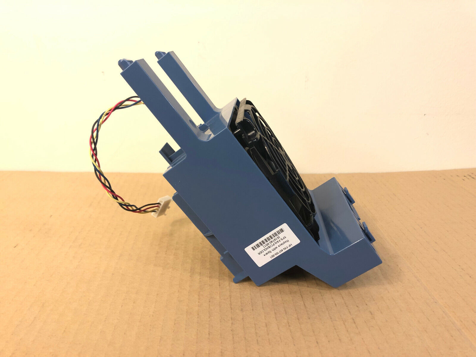 HP 487109-001 Front System Fan Kit + PCI Holder w/ Nidec UltraFlo 519740-001 ML330 ML150 G6 Fan.