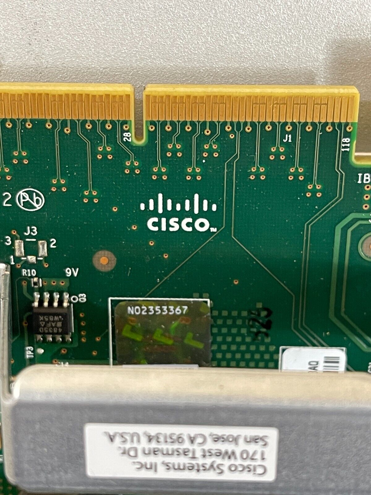 Cisco Catalyst 9300 Network Module 8x 10GbE SFP+ C9300-NM-8X V01 V02