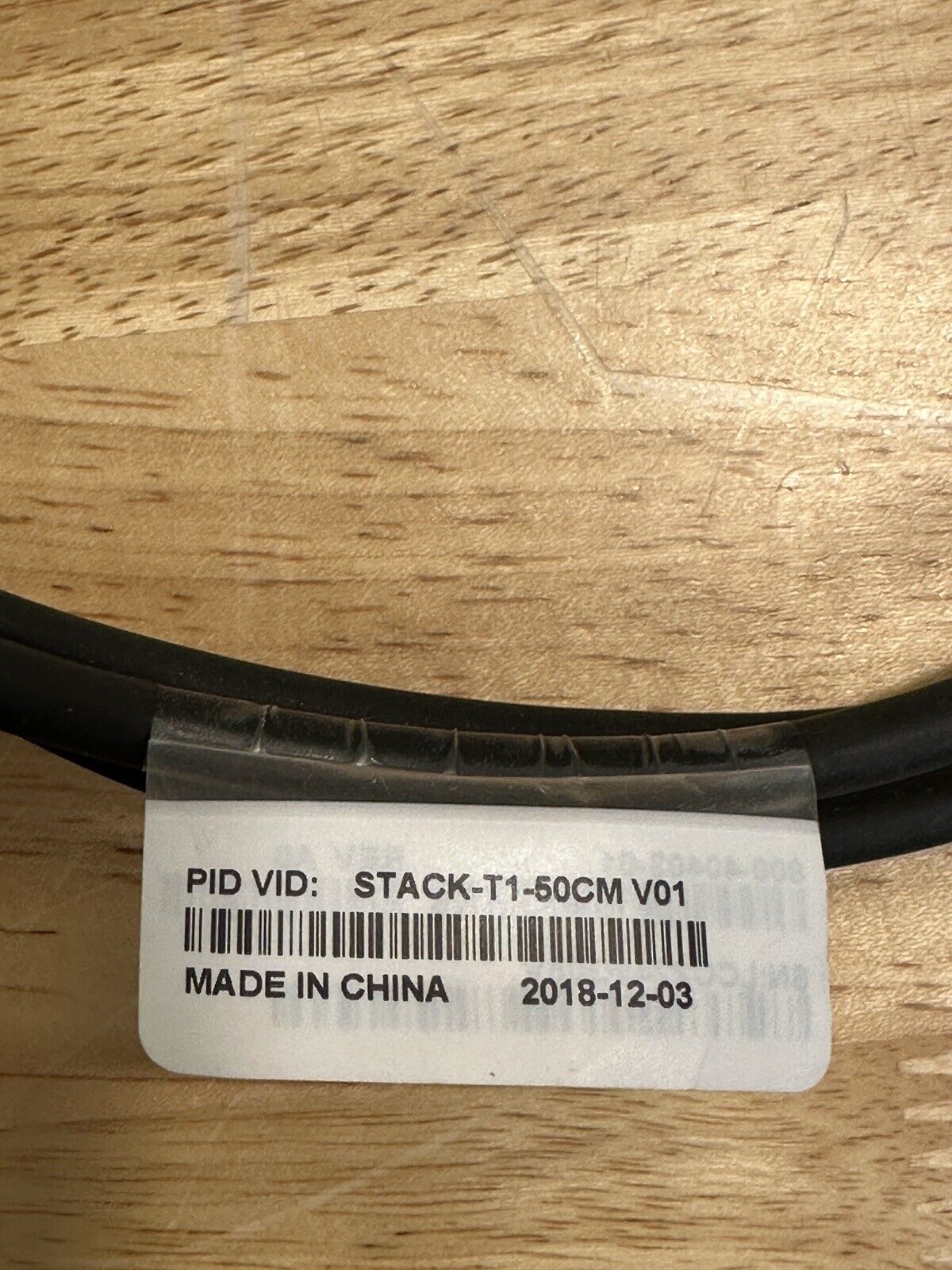 Cisco Data Stacking Cable STACK-T1-50CM StackWise 480 50CM 1.6FT C3850 C9300.