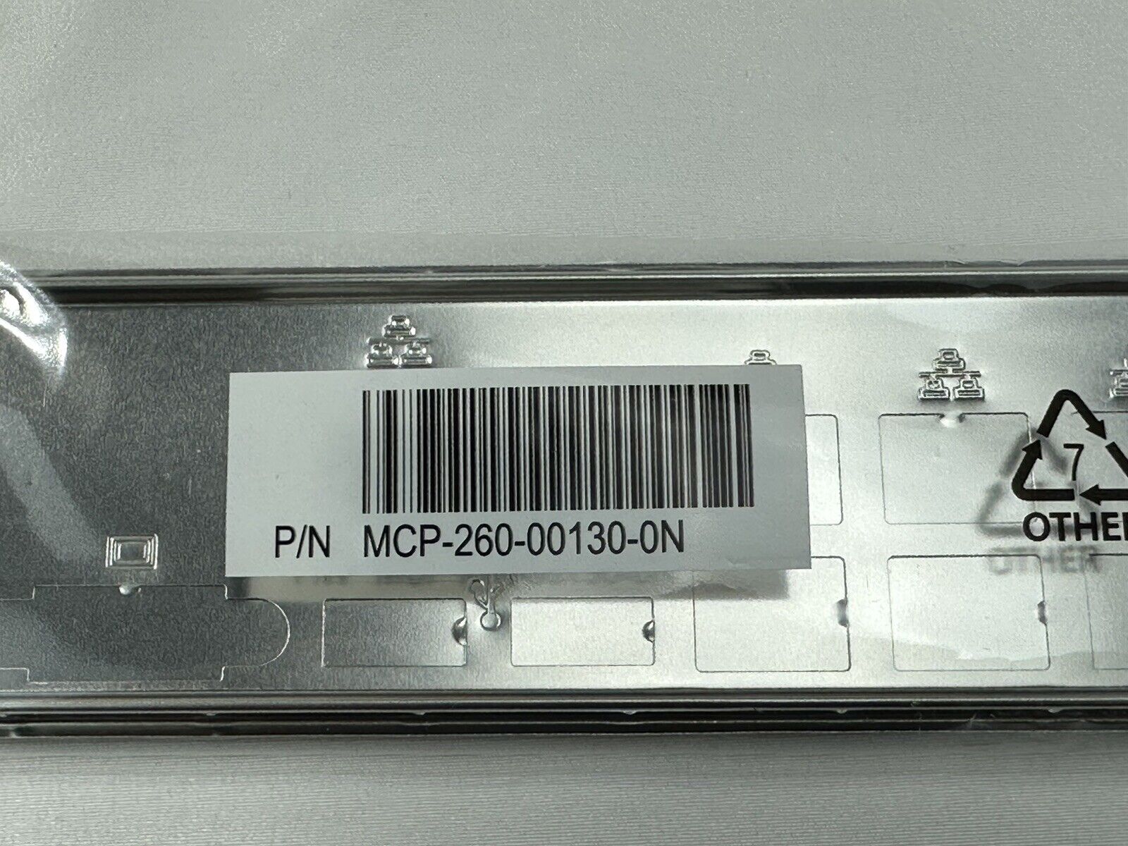 SuperMicro Standard I/O Shield Bracket with EMI Gasket X11SCM-F X12SPM-TF & More MCP-260-00130-0N.