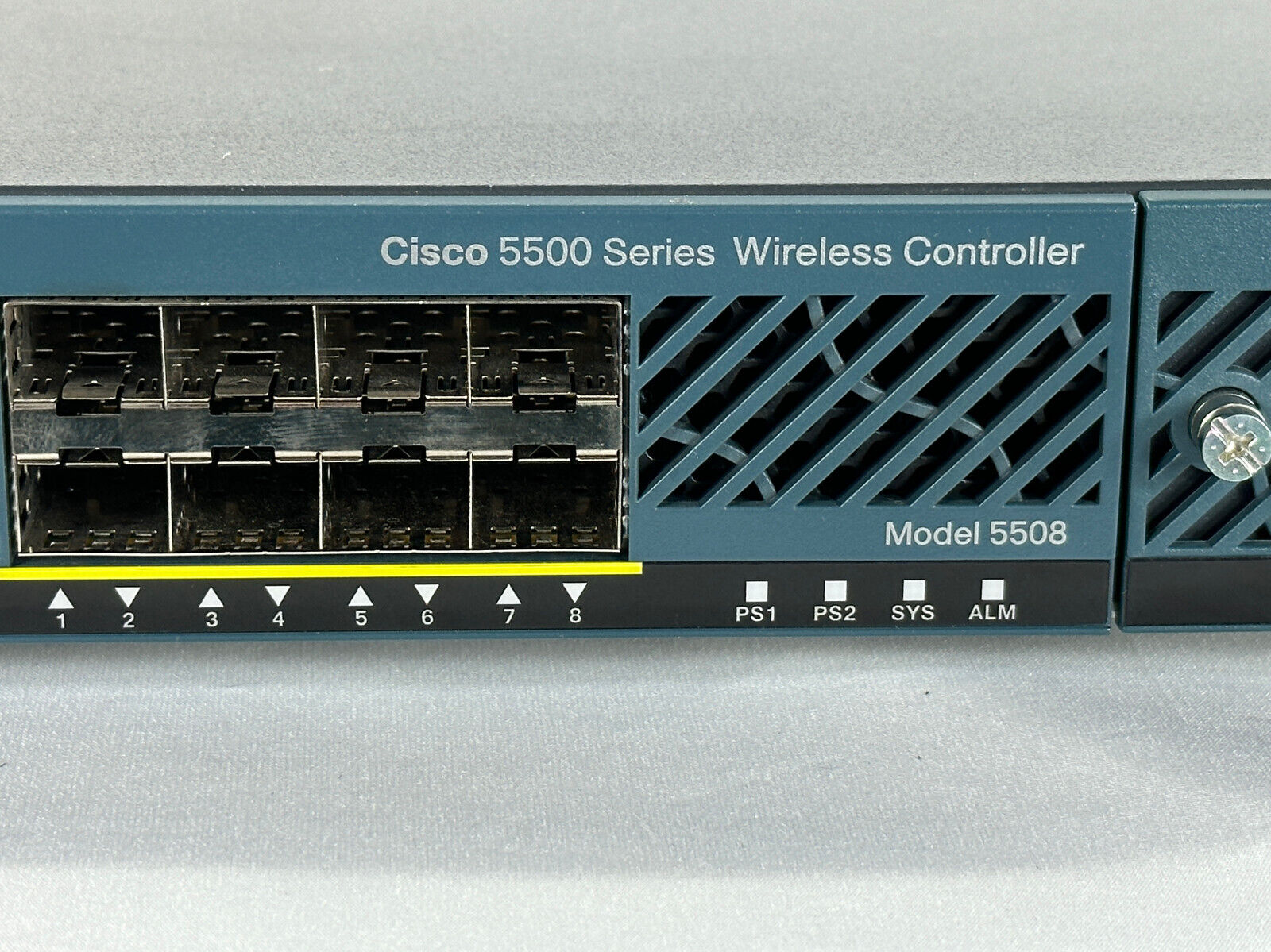 Cisco AIR-CT5508-12-K9 5500 Series Wireless LAN Controller SFP 12 AP CAPWAP PSU.