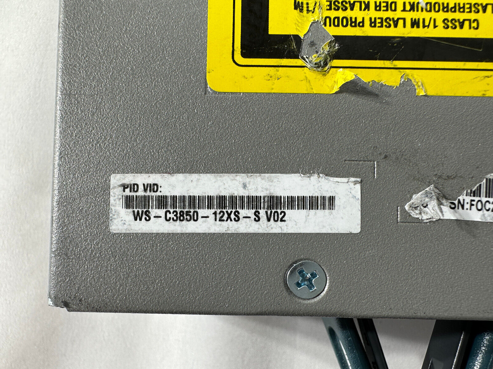 Cisco Catalyst WS-C3850-12XS-S Ethernet Switch 12 x 10GbE SFP+ 2x 1100WAC PSU.