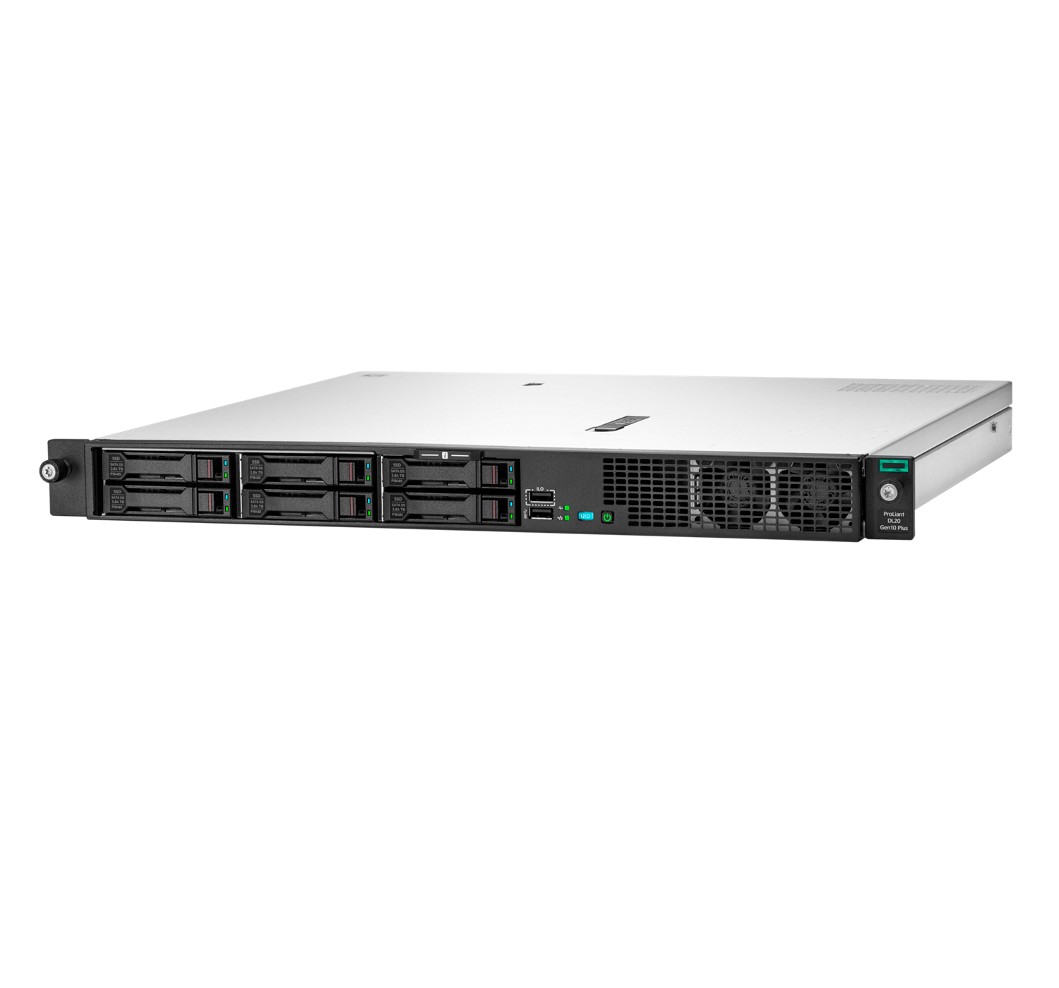 HPE P44114-B21 ProLiant DL20 Gen10 Plus 1U Server Xeon E-2314 2.80GHz 16GB RAM 4SFF 500W