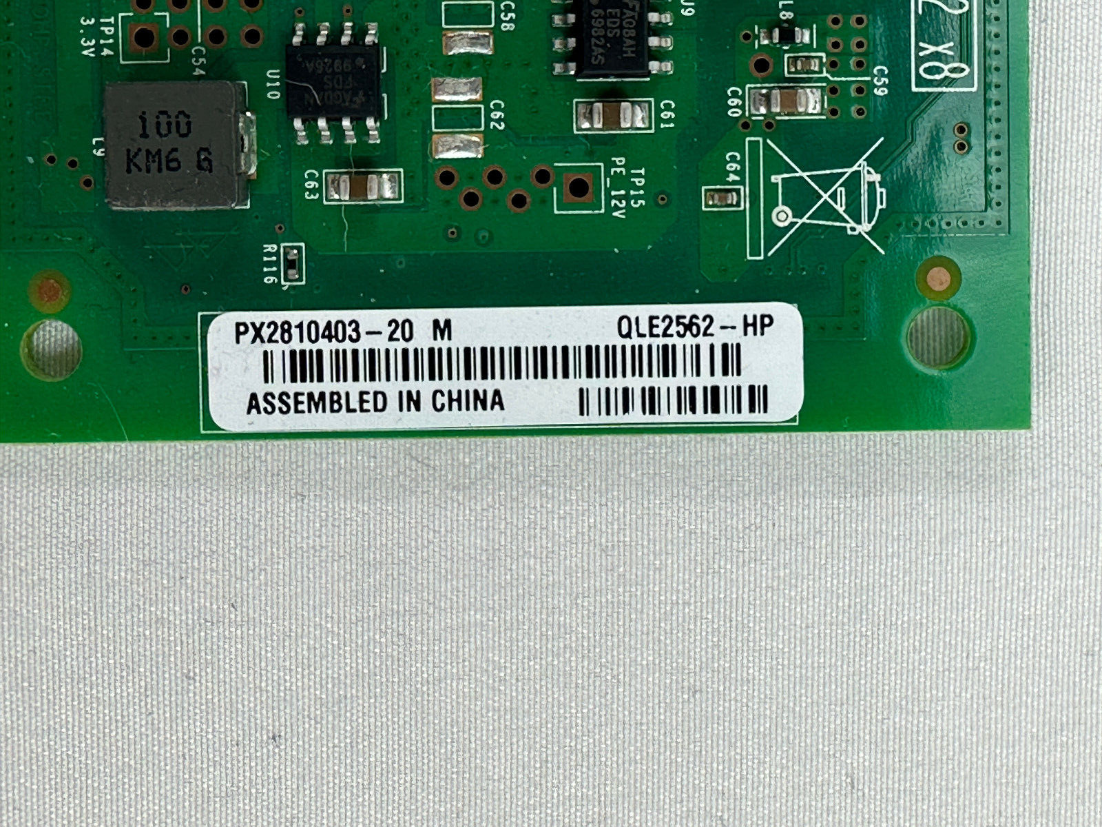 HP QLogic QLE2562 Dual Port 8Gb Fibre Channel HBA FC Full Height Bracket 2x SFP+.