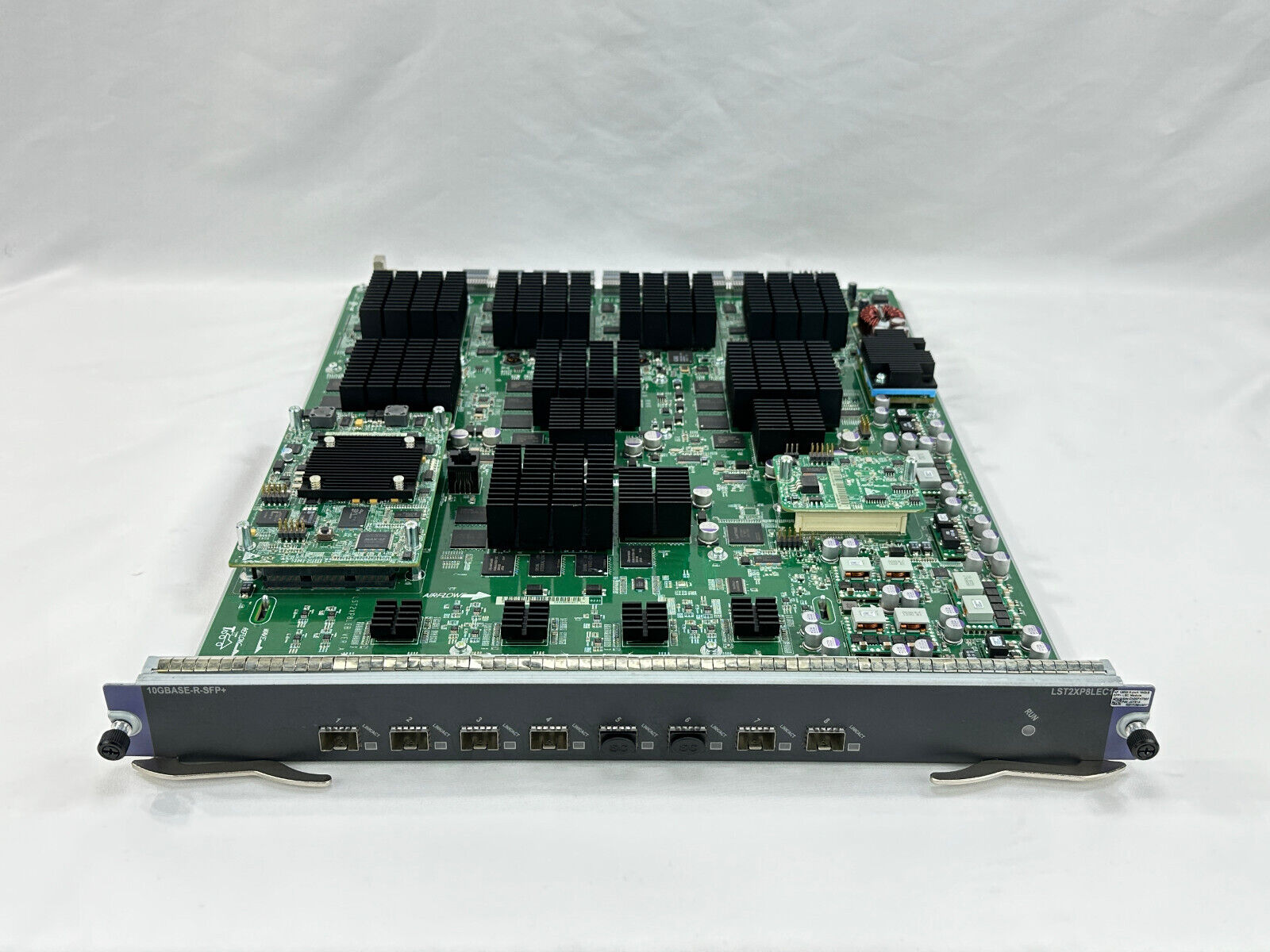 HP 12500 FlexFabric Series 8-port 10GbE SFP+ LEC Module JC781A.