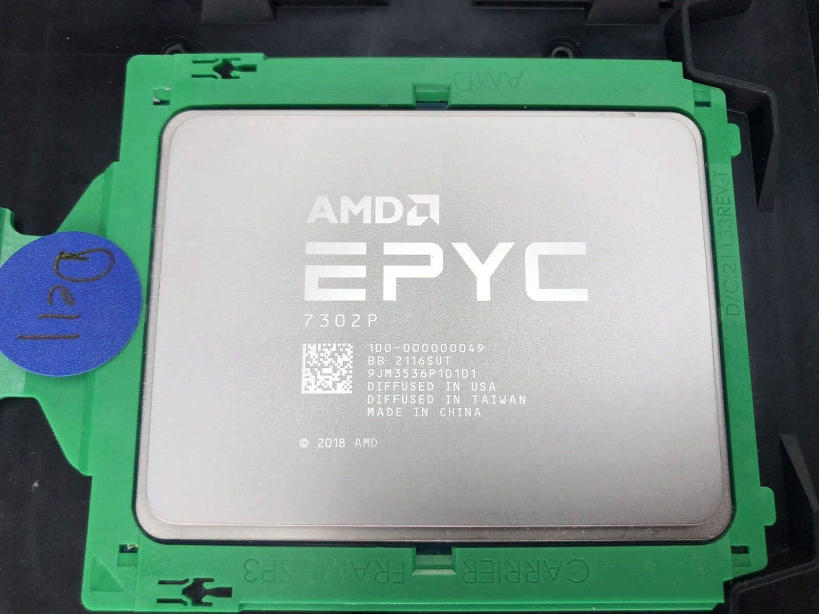 AMD EPYC 7302P 16-Core 3GHz Socket SP3 155W Server Processor CPU Dell 3.0 GHz.