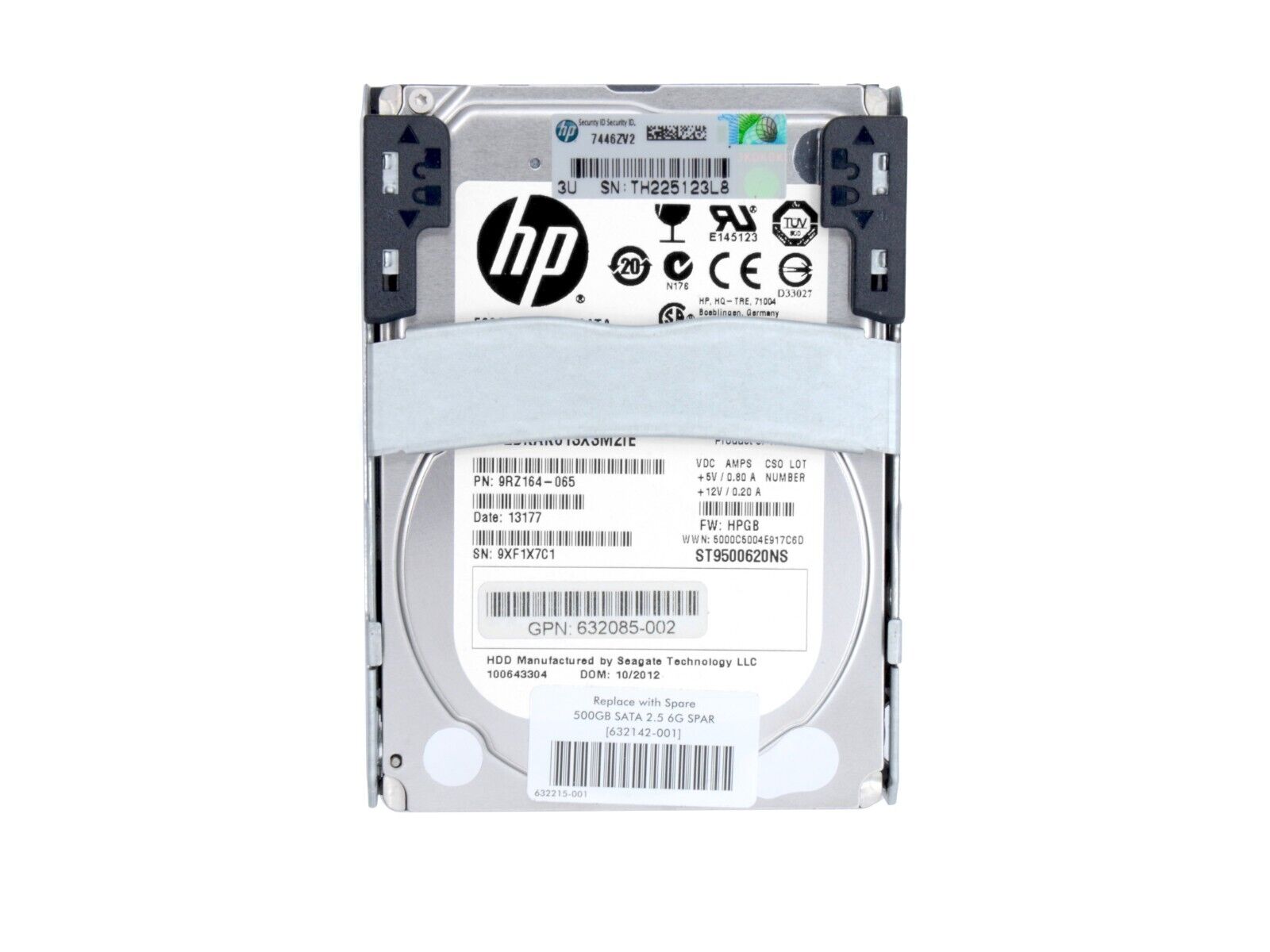 HP 632142-001 500GB SATA 6Gb/s 7.2K rpm 2.5