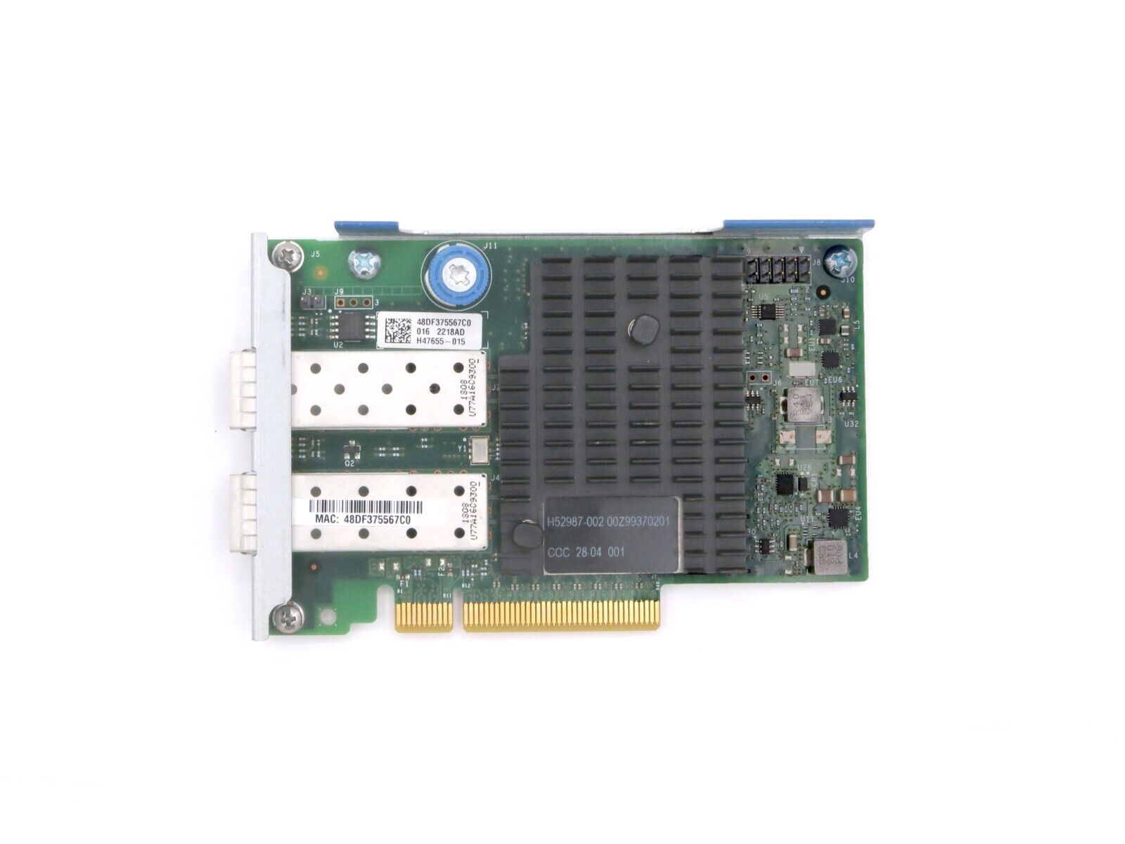 HPE 727054-B21 Intel Ethernet 10Gb 2-port 562FLR-SFP+ X710-DA2 Adapter 10G 10GbE