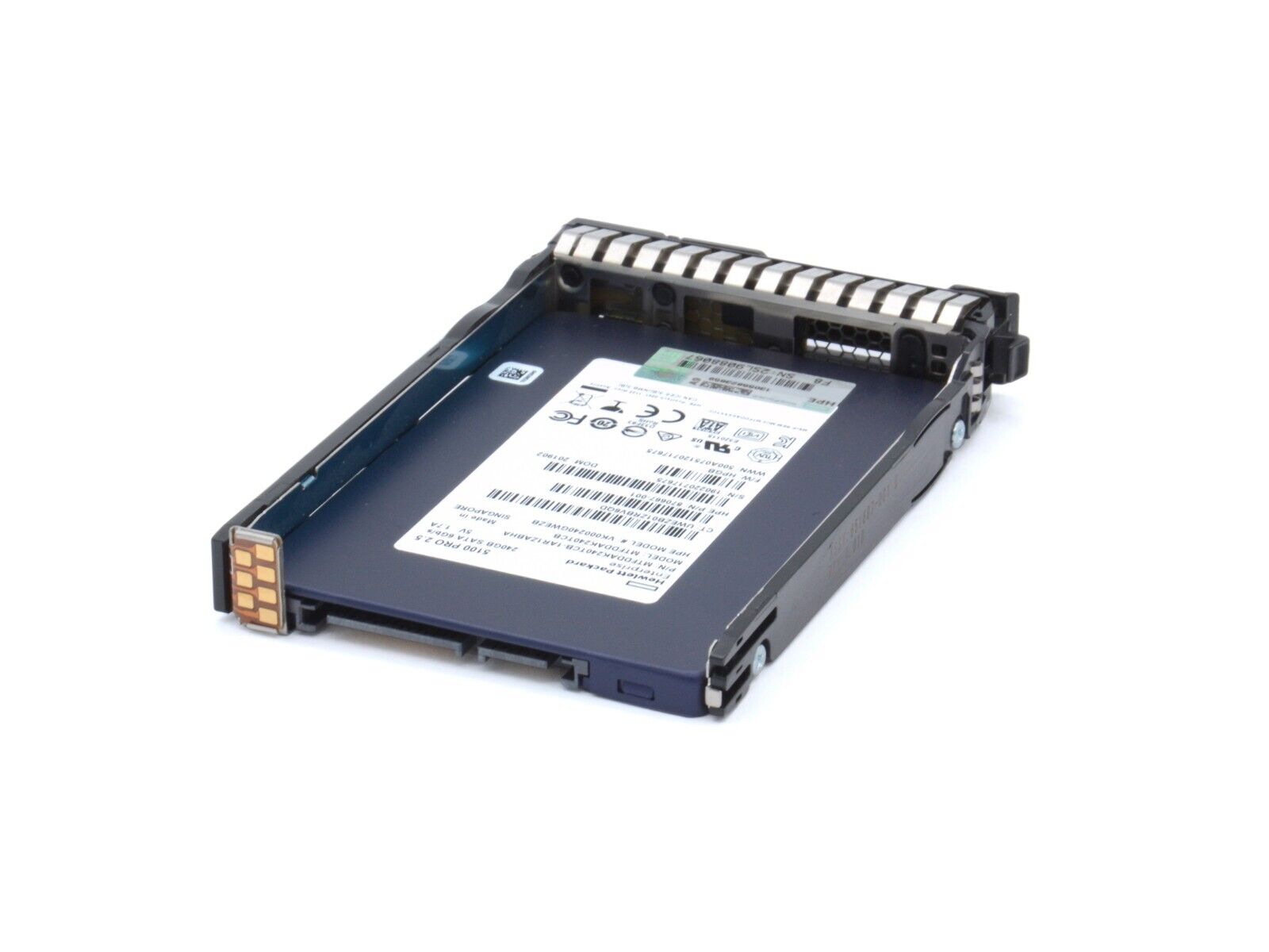 HPE 875652-001 240GB SATA 6G RI Read Intensive SFF TLC SC DS SSD 1.5DWPD 650TBW