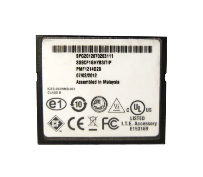 1GB Smart XceedCF CF Flash Card HP TippingPoint 5066-1189 Industrial Grade Cisco