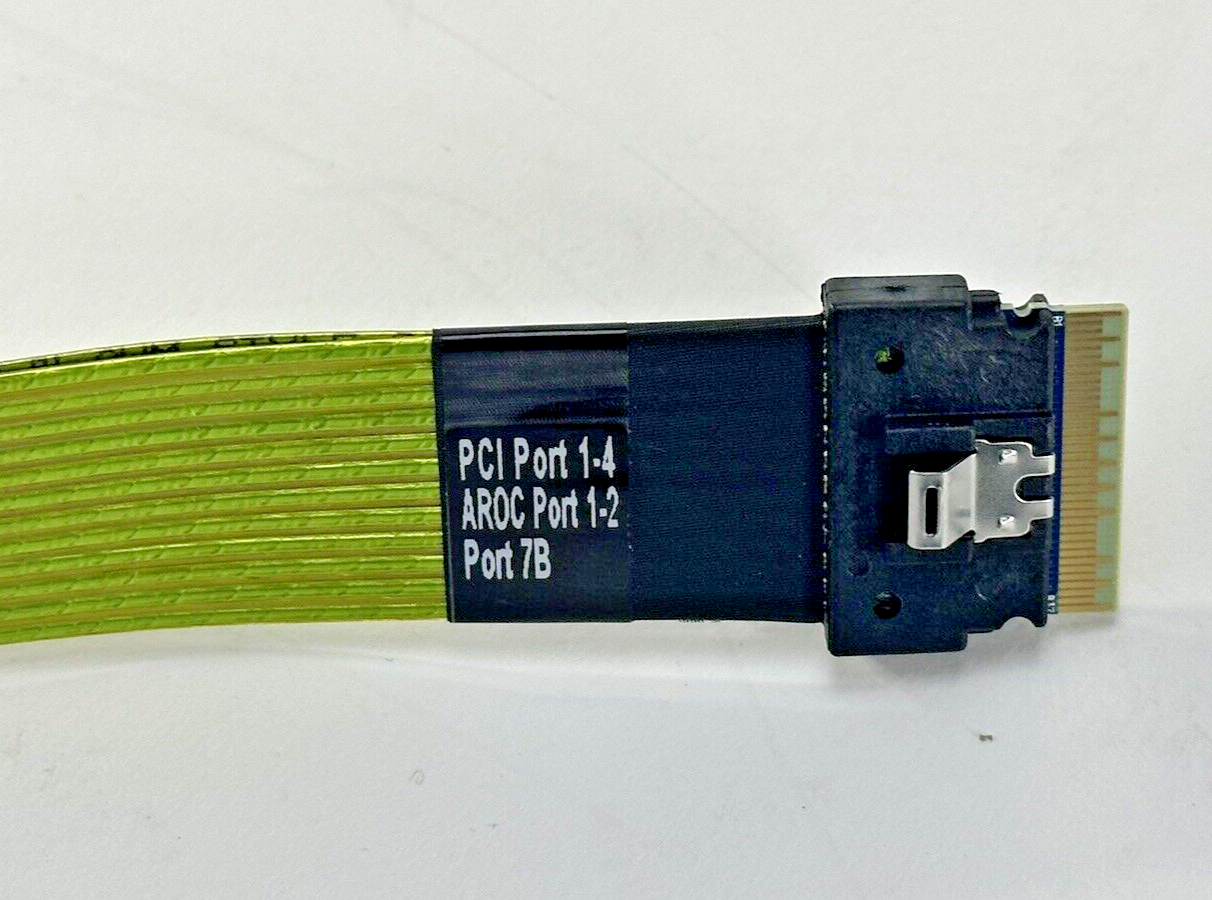 HPE TriMode SFF Cable NVMe/SATA/SAS Bay3 to PCI-e/AROC/Port 7B Cable DL380 DL385