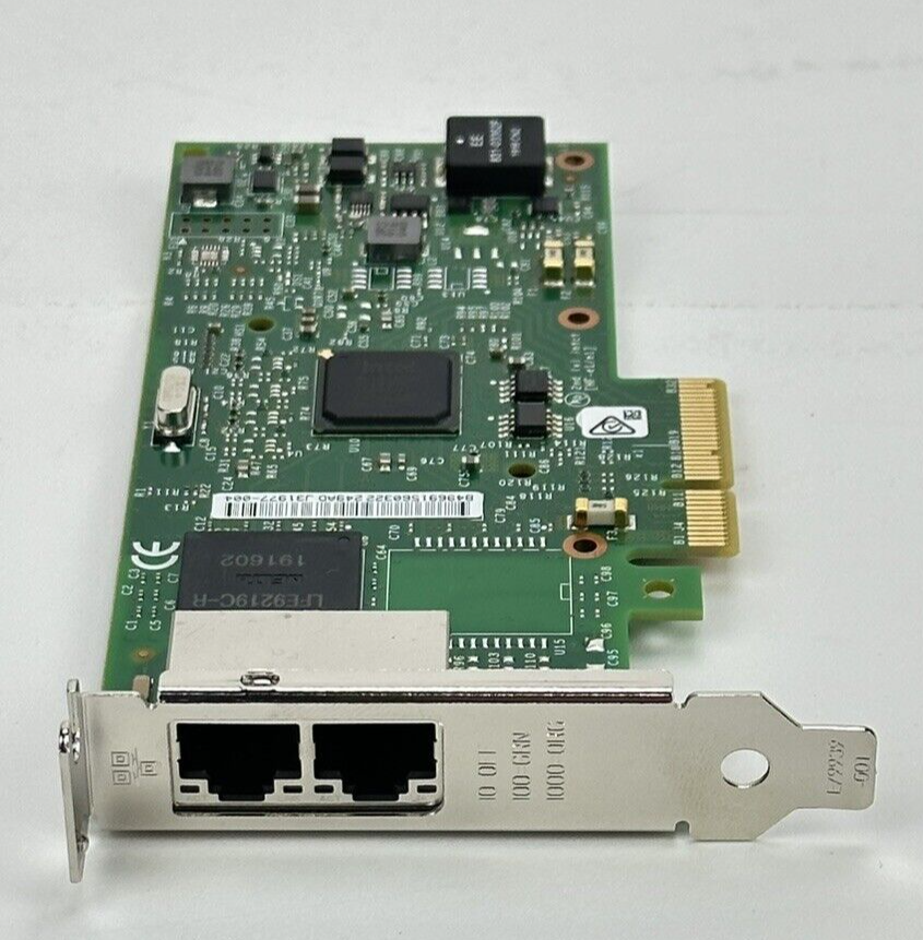 Genuine Lenovo Intel i350-T2 1GbE 2-Port RJ45 Ethernet Adapter NIC LP Low