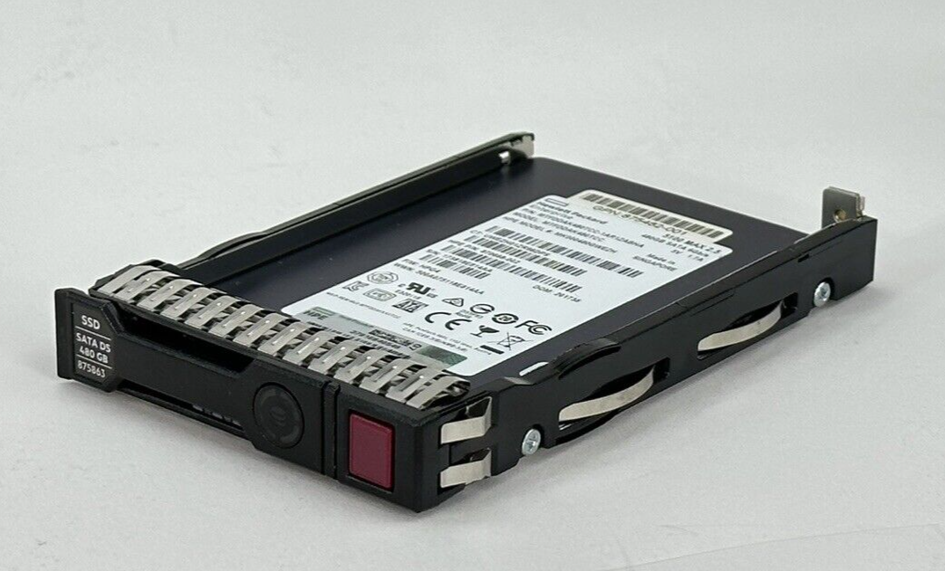 99.9% HPE 480GB SATA Mixed Use SFF 2.5 SC MV SSD Solid State Drive G8 Gen9 Gen10